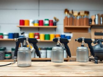 Guide d'achat : pistolet peinture basse pression ou avec compresseur ?